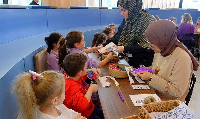 Milli İrade Meydanı’nda çocuklar çok neşeli