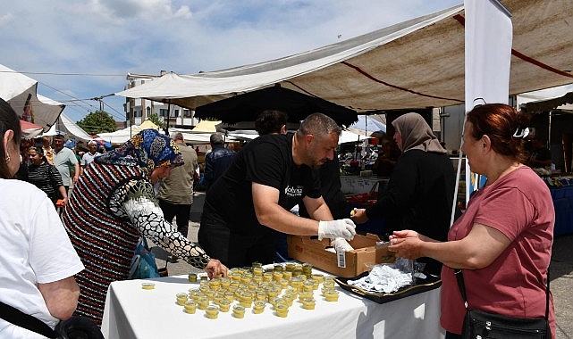Malkara’nın meşhur peynir helvası, Türk Mutfağı Haftası’nda Saray halkıyla buluştu