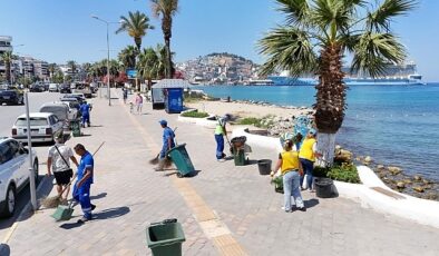 Başkan Çerçioğlu’ndan Kuşadası’nda Çevre Seferberliği