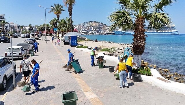 Başkan Çerçioğlu’ndan Kuşadası’nda Çevre Seferberliği