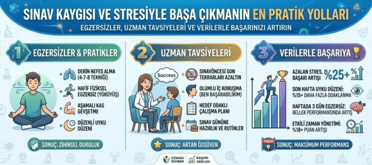 Sınav Anında Panik Olmamak İçin Ne Yapılmalı? Pratik Rehber
