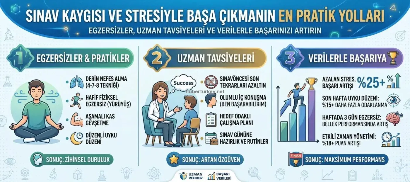 Sınav Anında Panik Olmamak İçin Ne Yapılmalı? Pratik Rehber