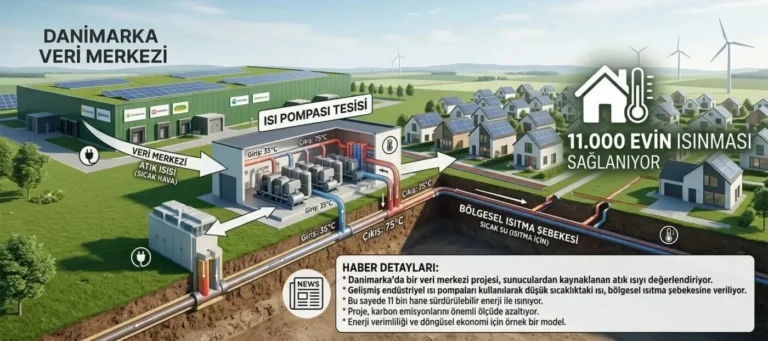 Veri Merkezlerinde Devrim: Boşa Giden Isı Kentleri Isıtacak