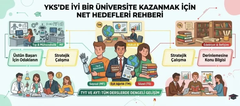 2026 YKS Net Hedefleri: Hangi Üniversite Kaç Netle Kazanılır?